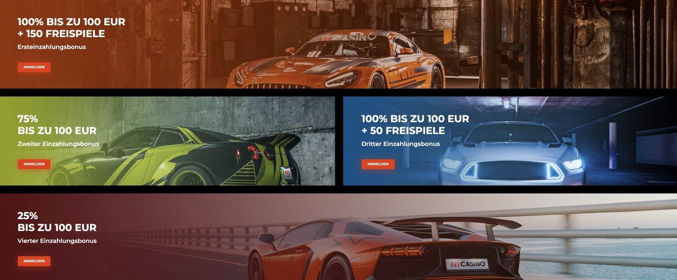 all bonus N1 Casino